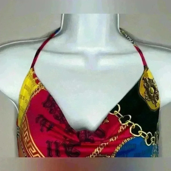 Weaver Colorful Halter Top (490) - Picture 6 of 9